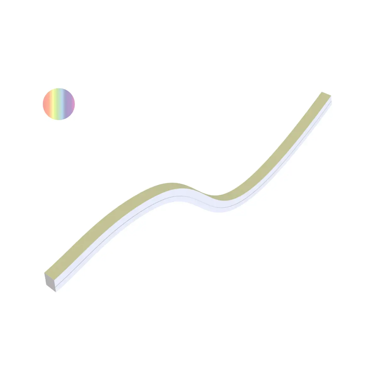 24V DC liniLED® Neon R Top Silicone RGBW